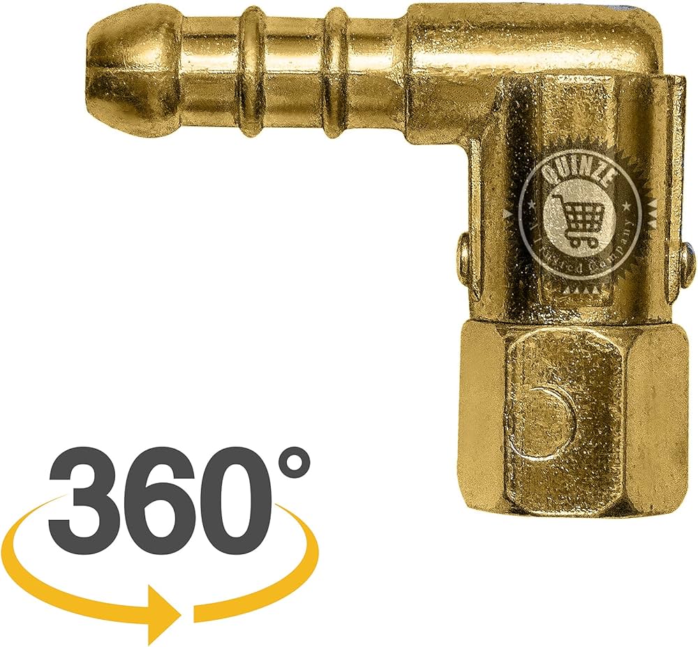 360° Revolving/Rotating Nozzle Head for Gas Stove Hose Pipe Connection